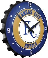 The Fan-Brand Kansas City Royals Bottle Cap Wall Clock                                                                          