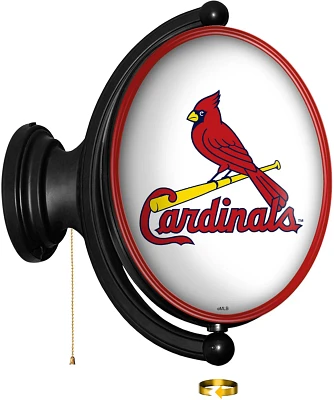 The Fan-Brand St. Louis Cardinals Original Oval Rotating Lighted Wall Sign                                                      