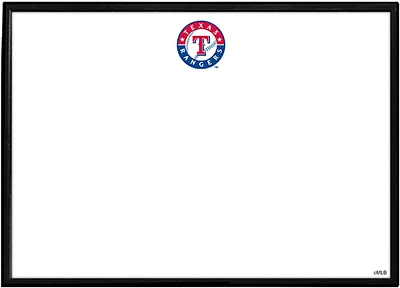 The Fan-Brand Texas Rangers Framed Dry Erase Wall Sign                                                                          
