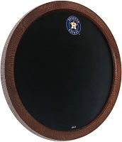 The Fan-Brand Houston Astros Logo Chalkboard Faux Barrel Top Sign                                                               