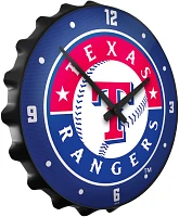 The Fan-Brand Texas Rangers Bottle Cap Wall Clock                                                                               