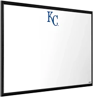 The Fan-Brand Kansas City Royals Logo Framed Dry Erase Wall Sign                                                                