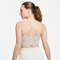 Nike Women’s Dri-FIT Indy Strappy Longline Light-Support Padded Sports Bra