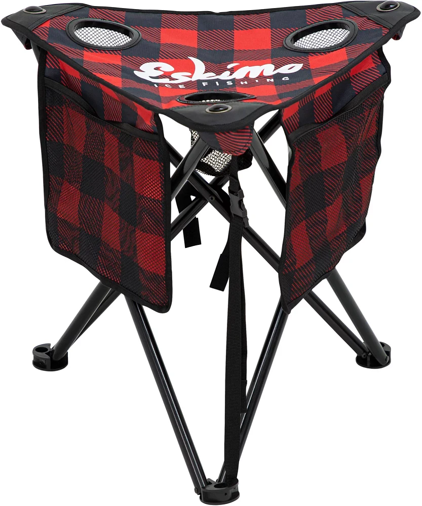 Eskimo Plaid XL Tripod Stool                                                                                                    