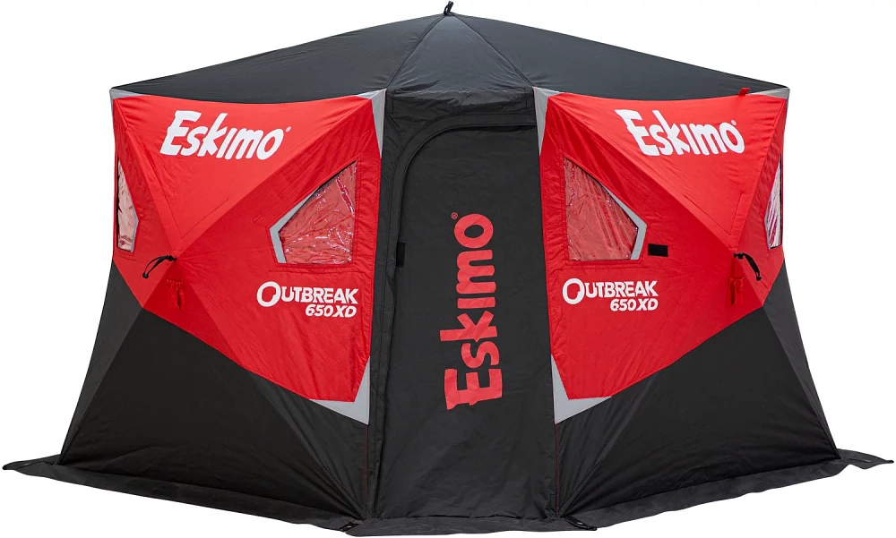 Eskimo Outbreak 650XD Insulated Wide Bottom Pop Up Portable Shelter                                                             