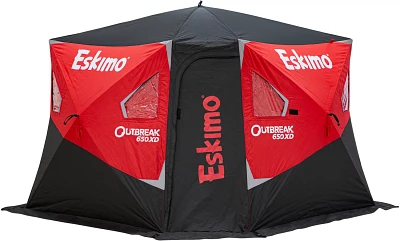 Eskimo Outbreak 650XD Insulated Wide Bottom Pop Up Portable Shelter                                                             