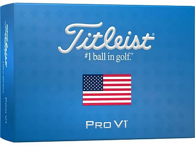 Titleist Pro V1 USA Golf Ball 6-Pack                                                                                            