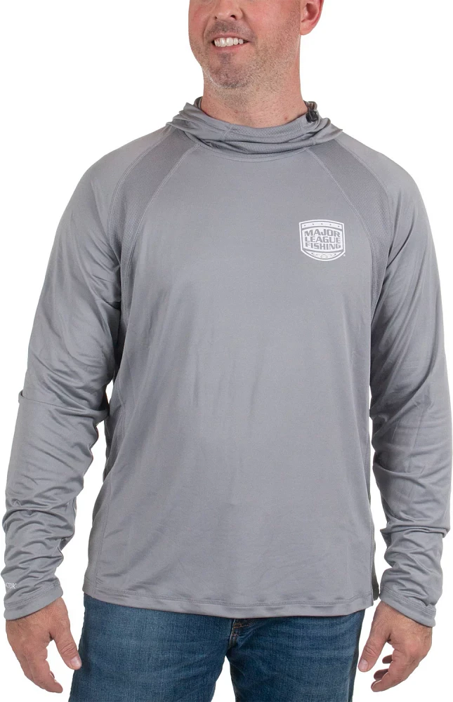 Major League Fishing Men's Solid Hooded Performance Top