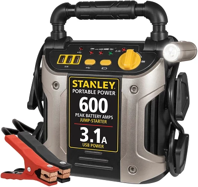 Stanley JUMPiT 300 Instant/600 Peak Battery Amp Jump Starter                                                                    