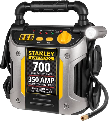 Stanley FATMAX 350 Instant/700 Peak Battery Amp Jump Starter with Compressor                                                    