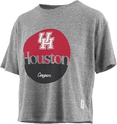 Three Square Women's University of Houston Knobi Jasper Stanwick Cropped T-shirt