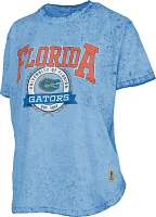 Three Square Women's Univeristy of Florida Sun Washed Gibraltar Cropped T-shirt