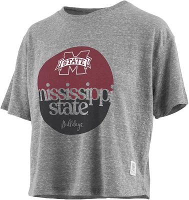 Three Square Women's Mississippi State University Knobi Jasper Stanwick Cropped T-shirt