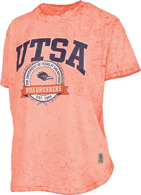 Three Square Women's University of Texas at San Antonio Sun Washed Gibraltar Cropped T-shirt