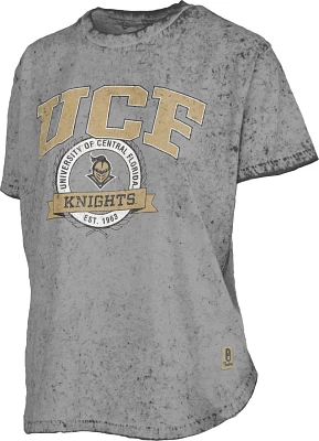 Three Square Women's University of Central Florida Sun Washed Gibraltar Cropped T-shirt