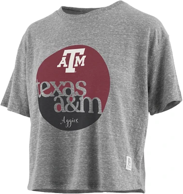 Three Square Women's Texas A&M University Knobi Jasper Stanwick Cropped T-shirt