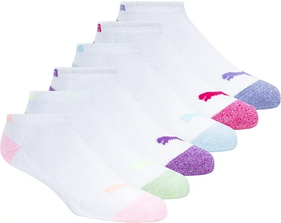 PUMA Women's Terry Low Cut Socks 6-Pack                                                                                         