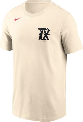 Nike Men’s Texas Rangers City Connect Wordmark Graphic T-shirt                                                                