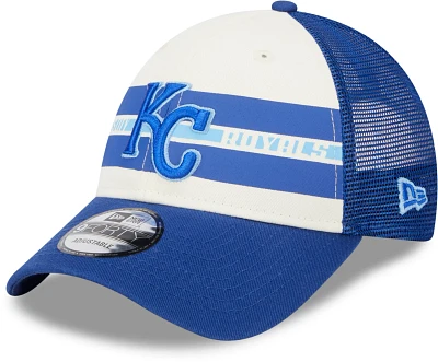 New Era Men's Kansas City Royals Team Stripes 9FORTY Cap                                                                        