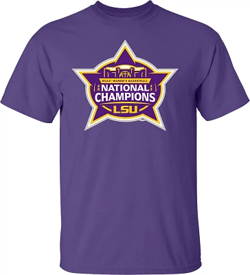 Bayou Apparel Men's Louisiana State University '23 Women's Basketball March Madness National Champ Celebration Graphic T-shirt  