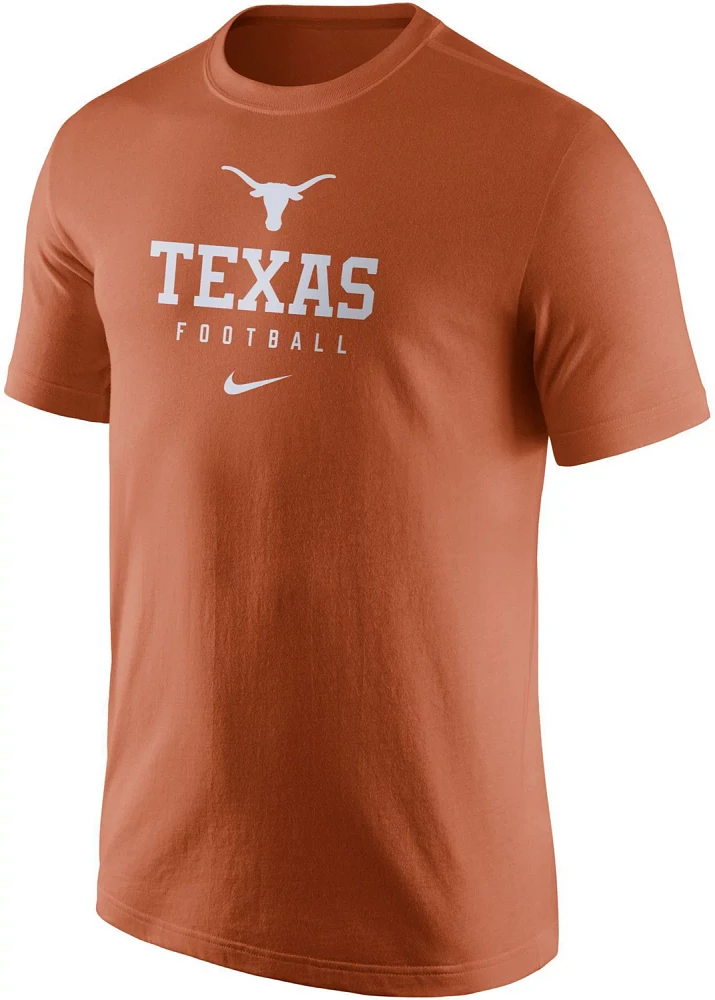 Nike Men's University of Texas Dri-FIT Team Issue T-shirt                                                                       