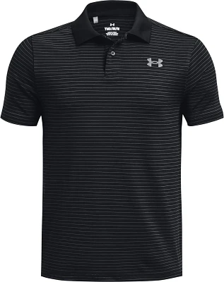 Under Armour Boys' Performance Stripe Polo Shirt