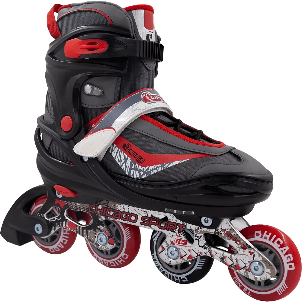 Chicago Skates Boys' Adjustable Inline Skates                                                                                   