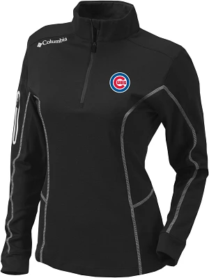 Columbia Sportswear Women's Chicago Cubs Shotgun 1/4 Zip Pullover