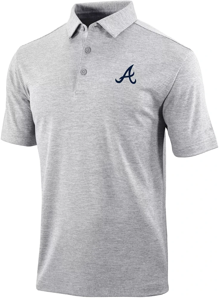 Columbia Sportswear Men's Atlanta Braves Set II Polo