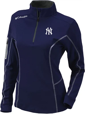 Columbia Sportswear Women's New York Yankees Shotgun 1/4 Zip Pullover