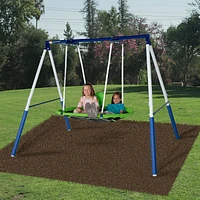 Sportspower Deluxe Saucer Metal Swing Set                                                                                       