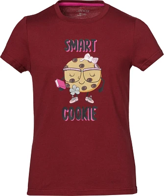 BCG Girls' Smart Cookie Cotton T-shirt