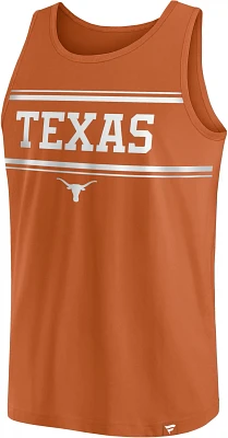 Fanatics Men's University of Texas Fundamentals Stripe Block Tank Top