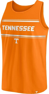 Fanatics Men's University of Tennessee Fundamentals Stripe Block Tank Top