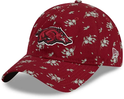 New Era Women's University of Arkansas Bloom OTC Adjustable 9TWENTY Cap                                                         