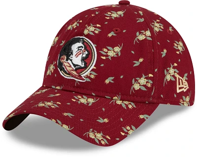 New Era Women's Florida State University Bloom OTC Adjustable 9TWENTY Cap                                                       