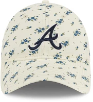 New Era Women's Atlanta Braves Bloom Adjustable 9TWENTY Cap                                                                     