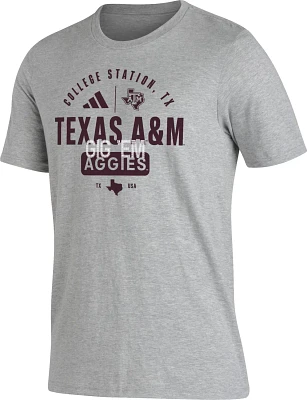 adidas Men's Texas A&M University Sewn Up Fresh Graphic T-shirt