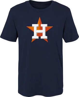 Outerstuff Boys' 4-7 Houston Astros Primary Logo T-shirt
