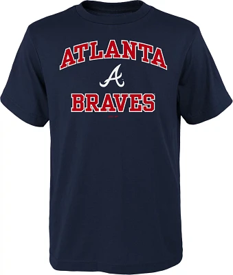 Outerstuff Boys' 4-7 Atlanta Braves Heart and Soul T-shirt