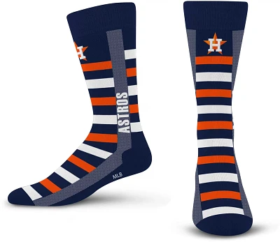 For Bare Feet Houston Astros Word Crosswalk Socks                                                                               