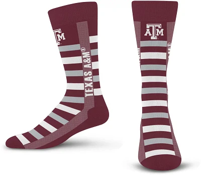 For Bare Feet Texas A&M University Word Crosswalk Socks                                                                         