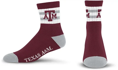 For Bare Feet Texas A&M University 5-Stripe Logo Socks                                                                          