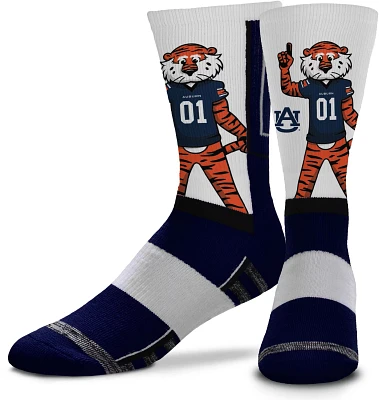 For Bare Feet Auburn University Mascot Snoop Crew Socks                                                                         