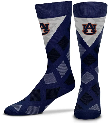 For Bare Feet Auburn University Dashed Diamond Thin Socks                                                                       