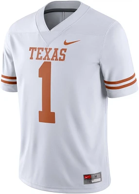 Nike Men's University of Texas Replica Road Game Jersey