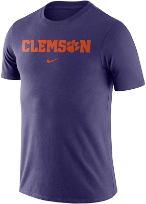 Nike Men’s Clemson University Essential Wordmark T-shirt