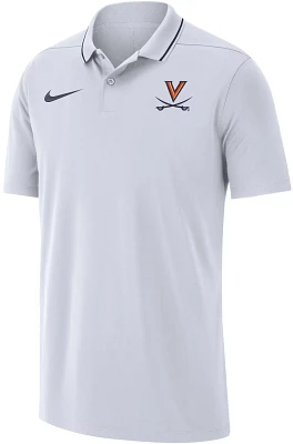 Nike Men's University of Virginia Dri-FIT Coach Polo Shirt