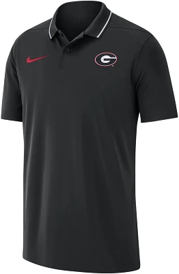 Nike Men's University of Georgia Dri-FIT Coaches Polo Shirt