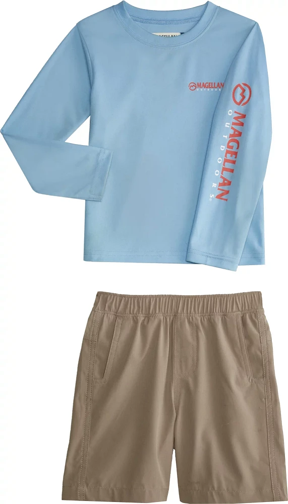 Magellan Outdoors Boys' Casting Crew Caddo Lake Shirt And Shorts Set